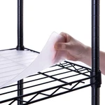 Poofzy Wire Shelf X 30, Set Liners 14" 30" 5, Clear. Fixed Price $28.64.