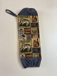 Vintage Sacsoc Debbie Mumm Friendly Felines Cat Print Plastic Bag Holder Brawny. Fixed Price $12.50.