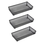 3 Pack Mesh Flatware Drawer Organizer For Kitchen/office/home Tools,spoon Kni.... Fixed Price $26.54.