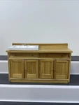 Dollhouse Miniature Oak Kitchen Counter Top Cabinet Furniture 1:12 Scale. Fixed Price $19.99.