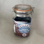 Kilner Square Swing Top Glass Jar 1.5L. Fixed Price $16.00.