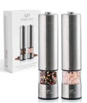 Urban Noon Electric Salt & Pepper Grinder Set Stainless Steel UN1 Battery. Fixed Price $34.99.