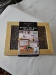 Bombay Bamboo Box Tea Bag Organizer 6 Compartments Hinged Lid. Fixed Price $35.00.