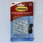 Command Damage Free Hanging Mini Hooks Clear 17006CLR- Count. Fixed Price $6.49.