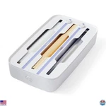 3-IN-1 Wrap Dispenser Organizer For Foil, Plastic & Parchment Paper With Cutters. Fixed Price $54.87.