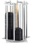 Cal-mil Compartment Cup & Lid Organizer, Model #1133-74. Fixed Price $110.00.