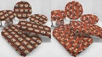 Fat Chefs Reusable Fabric Bowl And Casserole Pan Covers (3 Options) 2 Patterns. Fixed Price $40.00.