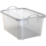 Life Story 55 Quart Stackable Storage Bin, Light Duty Container, Clear, 6 Pack. Fixed Price $76.99.