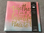 New Paper Studio 12X12 "together Is Beautiful Place Be" Pink And.... Fixed Price $14.99.