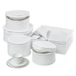 Honey-can-do Dinnerware Containers Set, Perfect For Dish Storage, Chi.... Fixed Price $23.59.