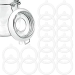 16PCS Rubber Seals For Glass JARS,3.75INCH Replace Airtight Silicon.... Fixed Price $13.11.