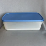 Tupperware 3 Pc Modular Mates Produce Keeper 1719-4, 1718-5, 1716-6 Light Blue. Fixed Price $28.00.