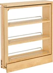 Rev-a-shelf 438-BC-6C Inch Cabinet Base Filler Pull Out Organizer Rack, Maple. Fixed Price $317.99.