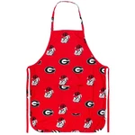 Apron Georgia Bulldogs Tailgating Grilling Fully Adjustable 9 Pocket CCAPR23. Fixed Price $46.99.
