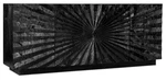 Hooker Furniture 7228-55027 Commerce And Market 78"W 4 Door Wood Black. Fixed Price $2176.00.