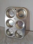 Vintage Ekco Muffin Cups Chicago T60 Nos Some Worn Finish. Fixed Price $8.75.