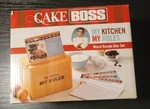 Cake Boss My Kitchen Rules Wood Recipe Box Set. Fixed Price $29.99.
