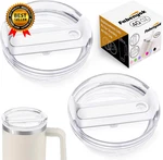 40 Oz Tumbler Replacement Fit For Cup 2 Pack Clear Lids. Fixed Price $12.98.