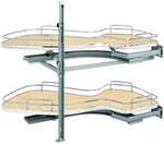 Rev-a-shelf 5372-15-R Contemporary 33"W Swing Out Pivot Tier Maple. Fixed Price $517.78.