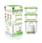 Fosa Starter Set Vacuum Food Sealer With Reusable Containers - Prem... Fast Ship. Fixed Price $86.99.