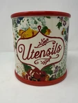 The Pioneer Woman Multicolored Floral Pattern Stoneware Utensils Crock. Fixed Price $19.99.