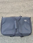 Pampered Chef Insulated Bag Navy Blue Carrier 16X9 For Stone Casserole Dish Zip. Fixed Price $13.50.
