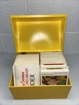 Vintage Betty Crocker Recipe Card Library Box Set 1970S Retro Kitchen Cookbook. Fixed Price $27.98.