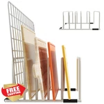 Pajwithl Cookie Organizer White 1-PACK Baking Sheets Pans Rack Stand. Fixed Price $20.00.