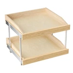 Lovmor Pull Slide Out Cabinet 22 "w X 21"D, HARD-CLOSE(2 Tier). Fixed Price $200.99.