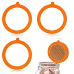 Pcs Rubber Seals For Glass Jars, Replacement Gasket, 4.5" Silicone.... Fixed Price $13.11.