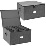 Popoly Wine Glass Storage Box Pack Holds 32. Fixed Price $89.99.