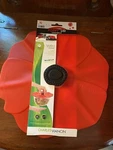Charles Viancin Airtight Lid - 11" Brand New Poppy Red. Fixed Price $19.99.