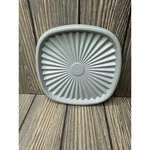 Tupperware Gray Square Lid For Storage Containers 841-2. Fixed Price $10.19.