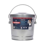 Behrens Galvanized Steel Locking Lid Storage Can, 6-GALLON. Fixed Price $18.98.