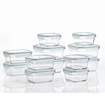 Glasslock 24 Piece Oven Microwave Safe Food Storage Containers Set W/ Lids. Fixed Price $55.99.