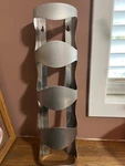 Ikea Vrum 4 Bottle Wine Racks Stainless Steel Wall Mount Holders. Fixed Price $45.00.