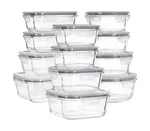 Glass Food Storage Containers With Lids, 24 Piece Meal Prep Conta... Fast Ship. Fixed Price $44.99.