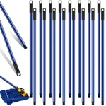 Gisafai 20 Pcs Broom Handle With Threaded Tip Powder Coated Meta.... Fixed Price $71.45.