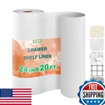 Ocepor Non-adhesive Drawer And Shelf Liner 24IN X 20FT Slip Cabinet Cupb. Fixed Price $35.62.
