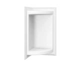 Swanstone SS7211-018 Corner-mount Solid Rectangular Soap Dish White Bisque New. Fixed Price $92.38.
