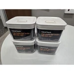 Clickclack Pantry Food Storage Container Airtight Bpa Free Stackable 0.9L 1QT. Fixed Price $24.00.