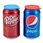 12 Pack Can Lid Covers, Assorted (red, White, Blue, Green). Fixed Price $21.01.