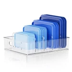 Lid Organizers Inside Cabinet, Clear Plastic Storage With 4 Adj.... Fixed Price $40.65.