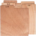 Crosley AC1045A-NA A-z Wooden Crate Dividers Set Of 5, Natural. Fixed Price $54.12.