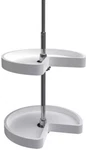 Rev-a-shelf 6472-18-52 Classic Tier 18" Kidney Lazy Susan White. Fixed Price $34.99.