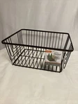 Spectrum Diversified Ashley Wire Basket, Large, Bronze Organizer. Fixed Price $16.19.