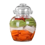 2.5 Liter Pickle Jar Glass With Lid, Fermentation Kit Water Seal Air.... Fixed Price $43.72.