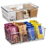 Clearspace Pantry Organization And Storage Bins 10" X 6" 3" - 2 Pack,. Fixed Price $36.62.