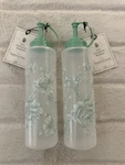 Pioneer Woman New Pair Of Agatha Squeeze Condiment Bottles 12OZ. Fixed Price $12.45.