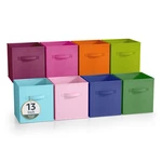 Sorbus Fabric Storage Cubes - 8 Foldable Bins For Organizing Pantry. Fixed Price $78.33.
